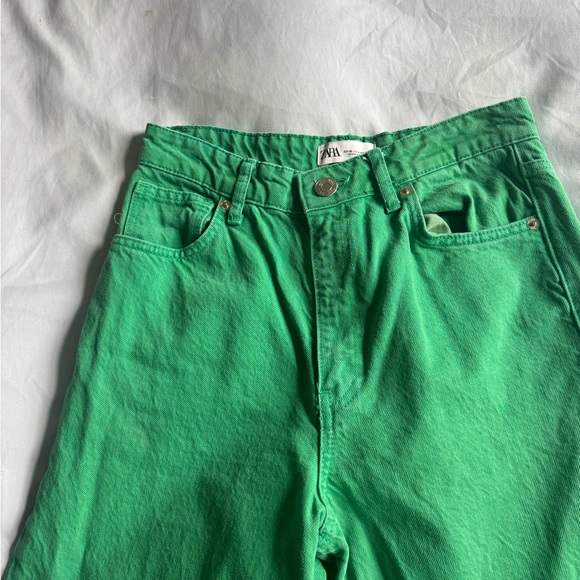 Zara green jeans - Picture 2 of 4